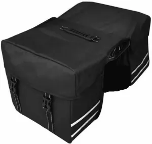 Bike Bag Pannier Bag Rear Rack Bag 25L Bike Trunk Double Bag Cycling Luggage Carrier, Bike Pannier Bag