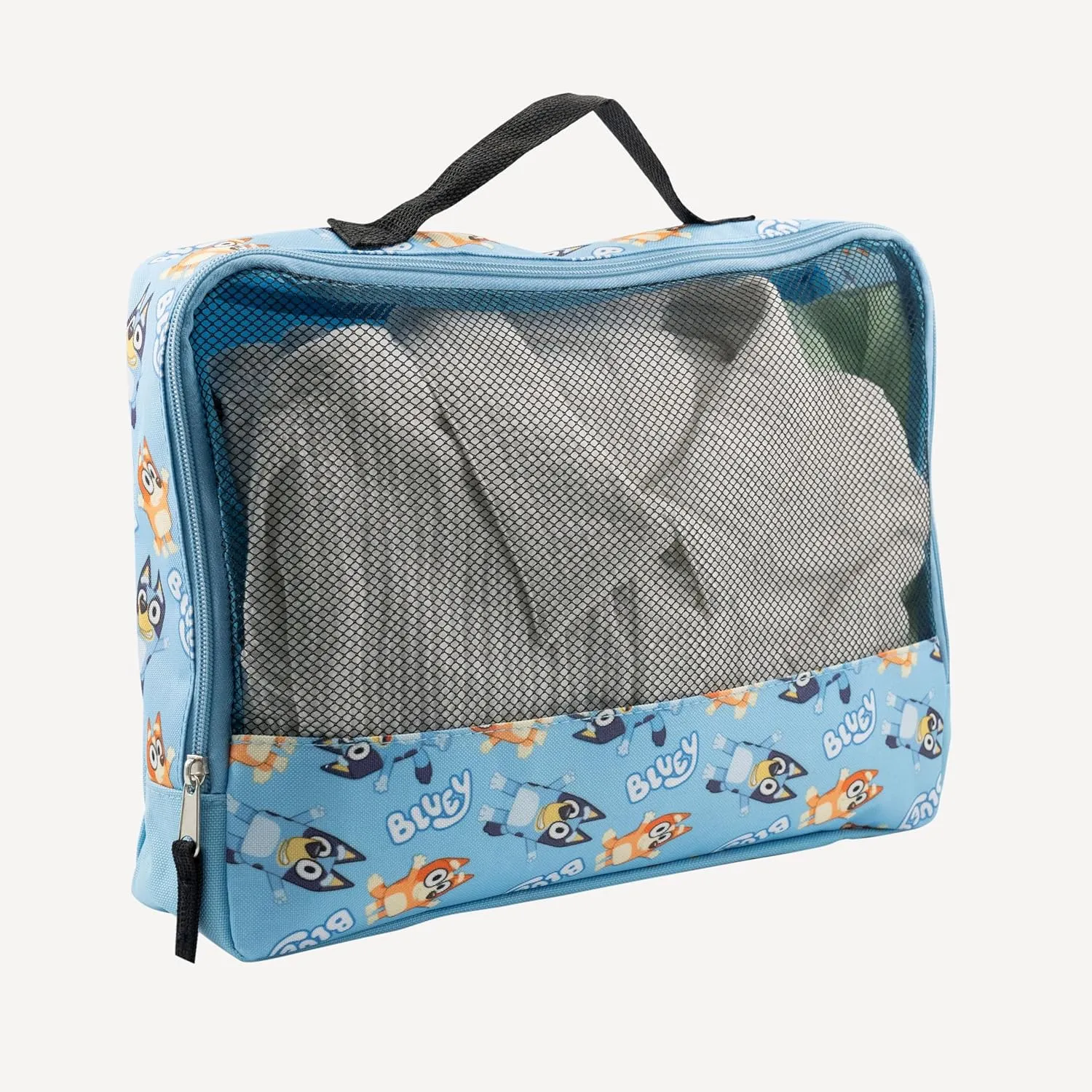 Bluey Packing Cubes for Travel | Bluey and Bingo Travel Accessories Travel Bags Luggage Organizer for Boys, Girls, Unisex| Bluey Bingo Kid Travel Size Travel Cubes for Packing