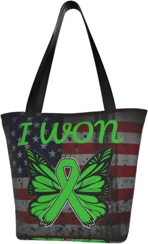 Bone Marrow Transplant Awareness I Won Cancer Fashion Shoulder Bag Large Capacity For Man Or Woman