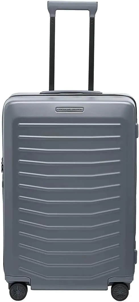 Bric's PORSCHE DESIGN 27 inch Expandable Spinner Luggage - Expandable Depth of 1.5" - Hardside Travel Suitcase - Roadster Collection - Anthracite Matte