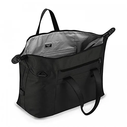Briggs & Riley Baseline-Large Travel Satchel, Black, One Size