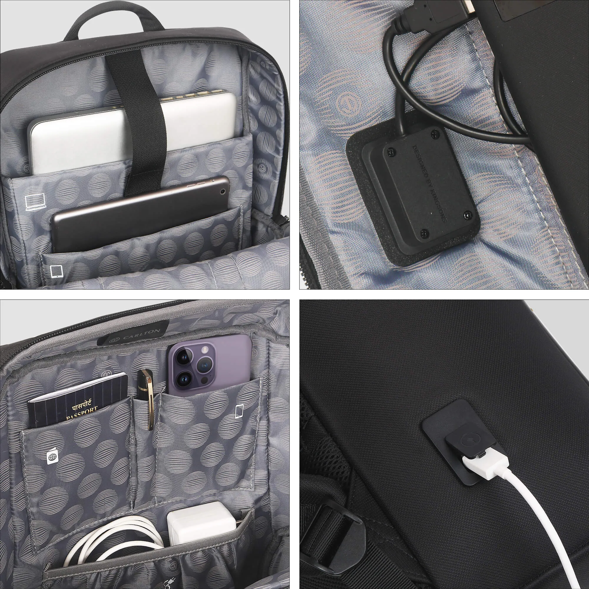 Carlton Bradford Laptop backpack