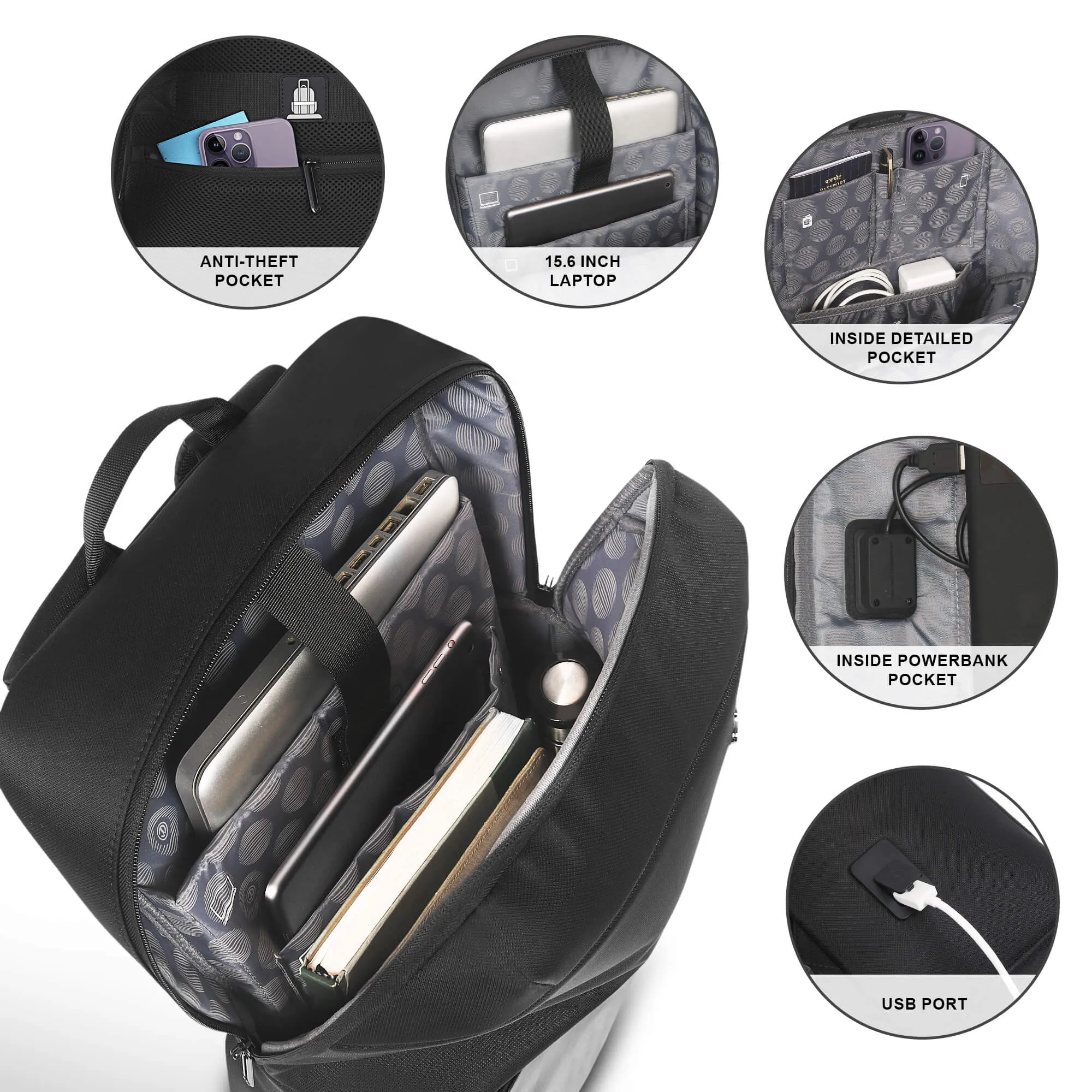 Carlton Bradford Laptop backpack