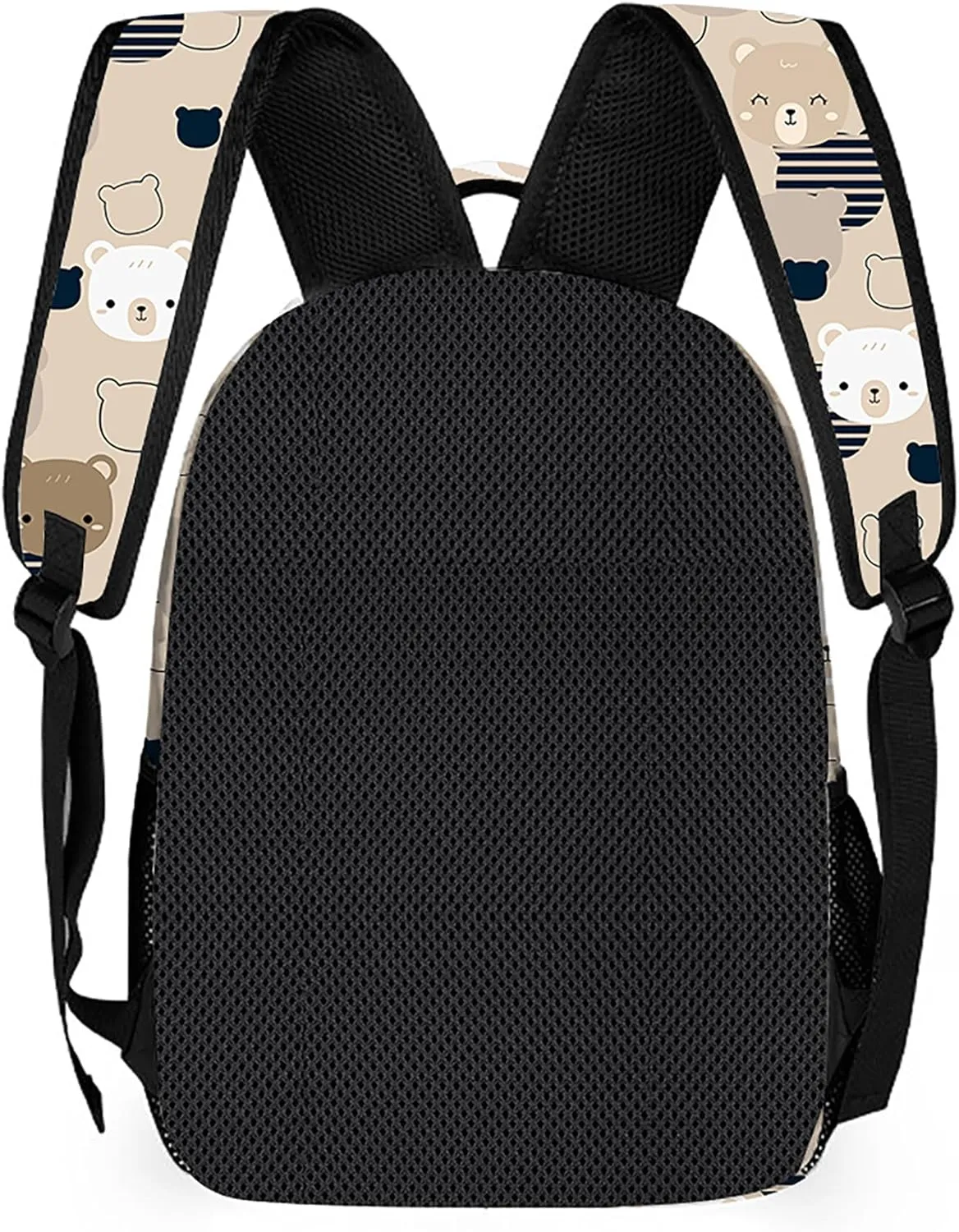 Cartoon Bear Backpack, Lightweight Durable Laptop Bag 3D Printed Daypack with Multiple Pockets, Stylish Shoulders Backpack(Cartoon Bear)