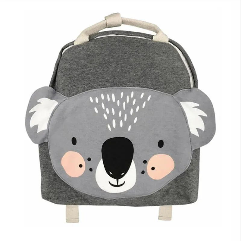Cartoon Three-dimensional Animal Backpack Baby Toy Storage Bag