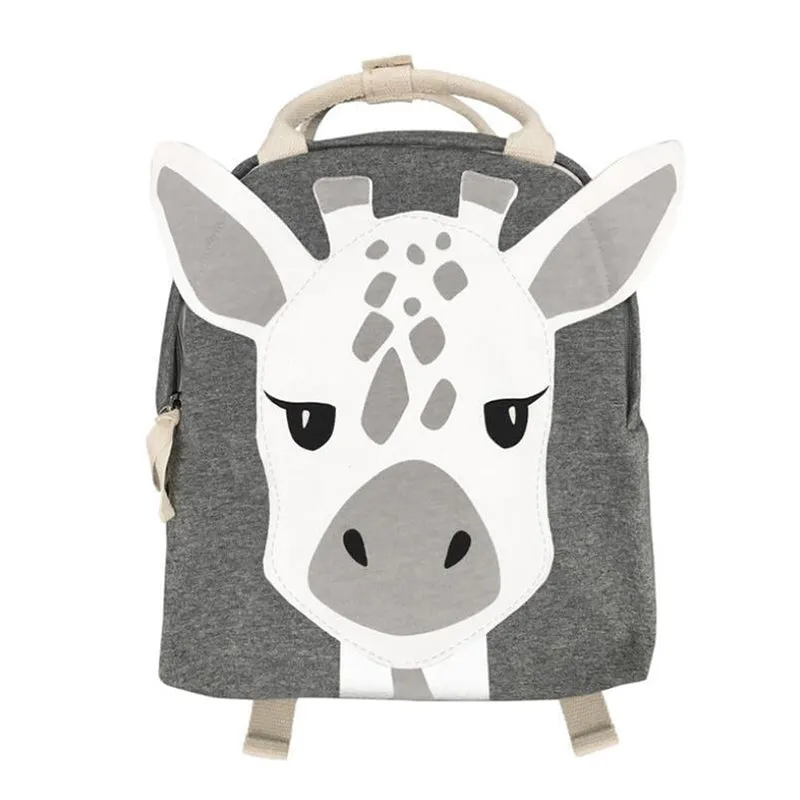 Cartoon Three-dimensional Animal Backpack Baby Toy Storage Bag