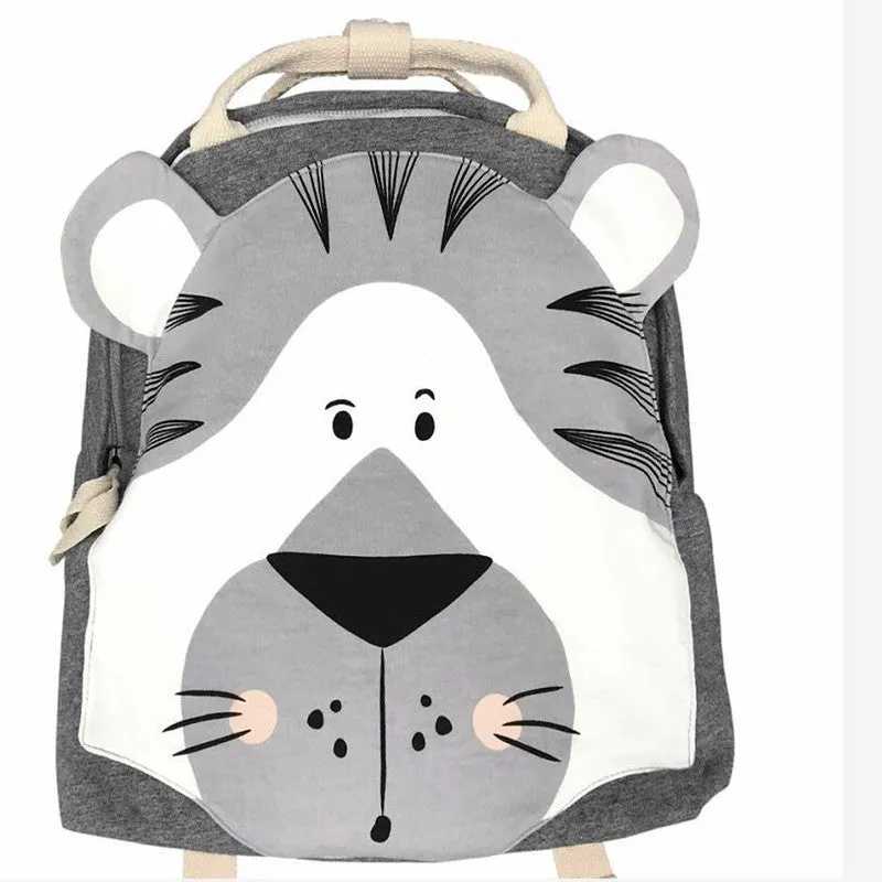 Cartoon Three-dimensional Animal Backpack Baby Toy Storage Bag