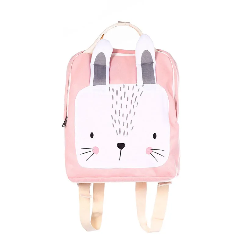 Cartoon Three-dimensional Animal Backpack Baby Toy Storage Bag
