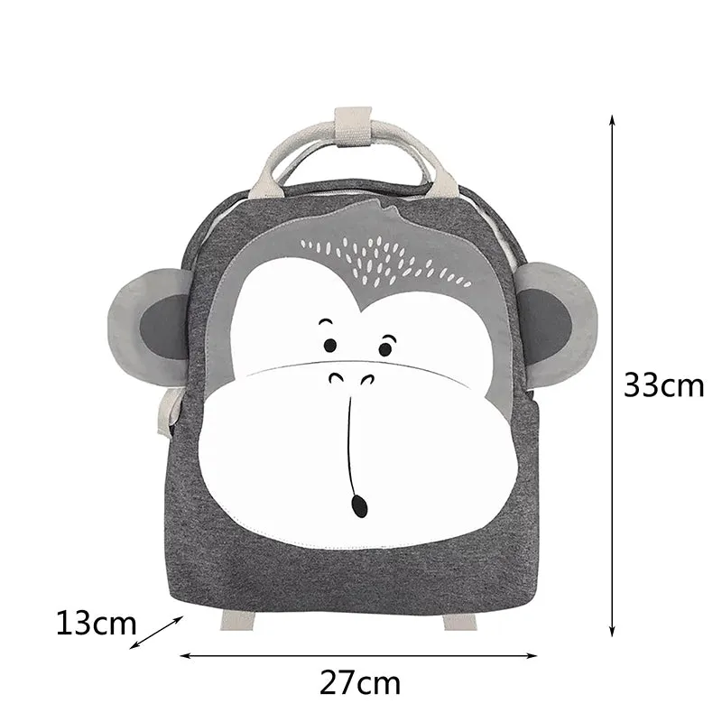 Cartoon Three-dimensional Animal Backpack Baby Toy Storage Bag