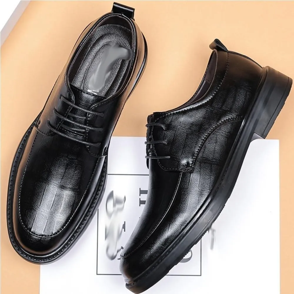 Casual Dress Shoes Business Work Soft Wedding Classic Oxfords Lace Up