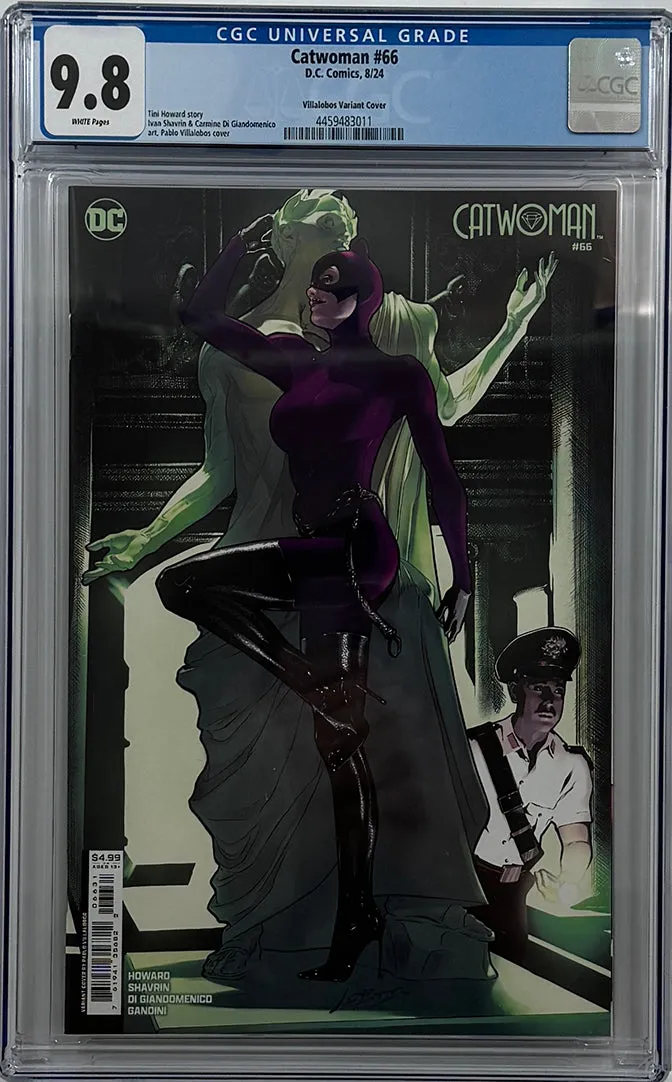 CATWOMAN #66 | CVR C PABLO VILLALOBOS CARD STOCK VARIANT | CGC 9.8