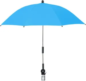Chair Umbrella with Clamp, Flexible Outdoor Sun Protection Umbrella Portable Umbrella for Chair Beach Chairs Strollers Wheelchairs Patio Chairs Golf Carts 31.5 Inch