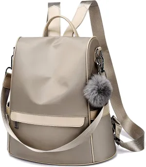 CHERUTY Women Backpack Purse Nylon Anti-theft Fashion Casual Lightweight Travel Shoulder Bag