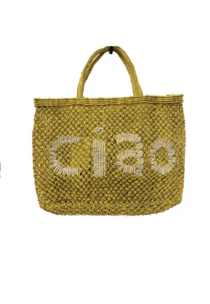 CIAO BAG SMALL - YELLOW / NATURAL - THE JACKSONS