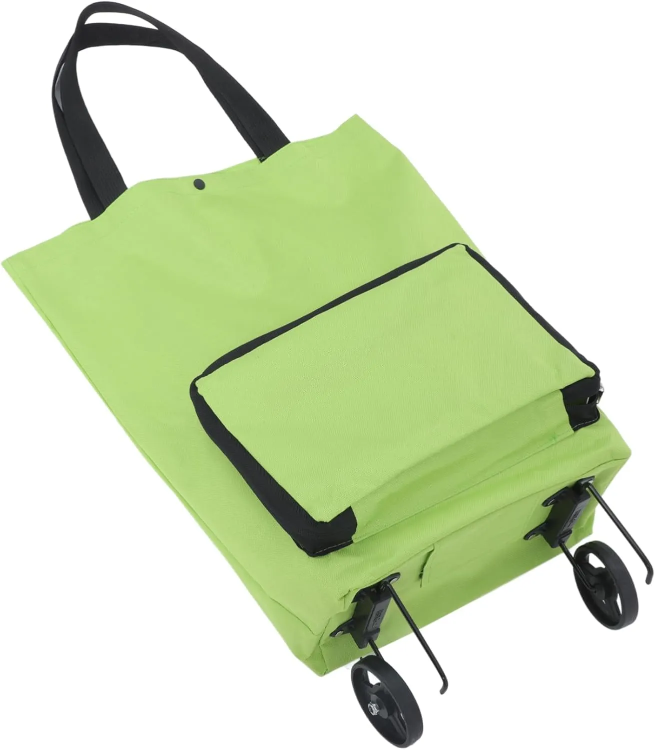 Ciieeo Collapsible Trolley Bag Wheels for Shopping Large Interior Fashionable