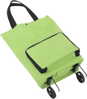 Ciieeo Collapsible Trolley Bag Wheels for Shopping Large Interior Fashionable