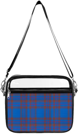 Clan Elliot Tartan Chiffon Fashionable Transparent Crossbody Bag