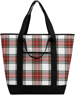 Clan Ferguson Tartan Fashionable Large Capacity Insulated Shopping Bag