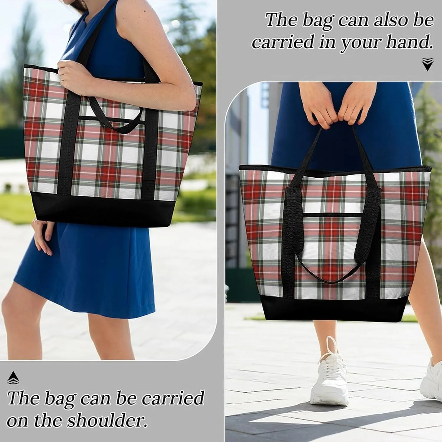 Clan Ferguson Tartan Fashionable Large Capacity Insulated Shopping Bag