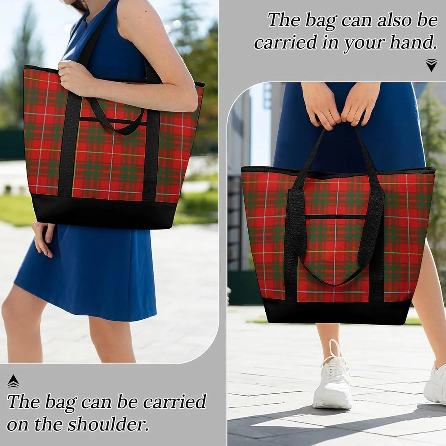 Clan Ferguson Tartan Fashionable Large Capacity Insulated Shopping Bag