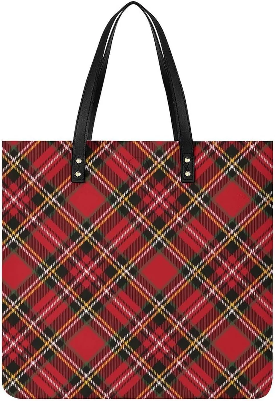 Clan MacArthur Arthur Fashionable All Printed Leather Handbag Unisex