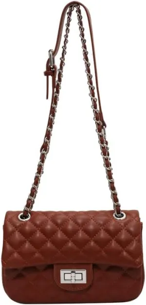 Classic chain underarm Purses soft side shoulder messenger bags ladies fashionable versatile handbags