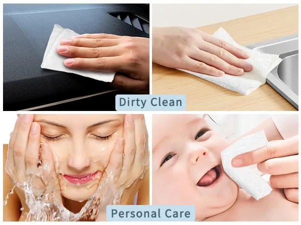 Classycoo Compressed Towel 100 PCS Mini Tablets Disposable Portable Face Towel Cotton Coin Tissue for Travel, Camping, Hiking, Sport,Beauty Salon,Home Hand Wipes&Other Outdoor Activities (Rose Pink)