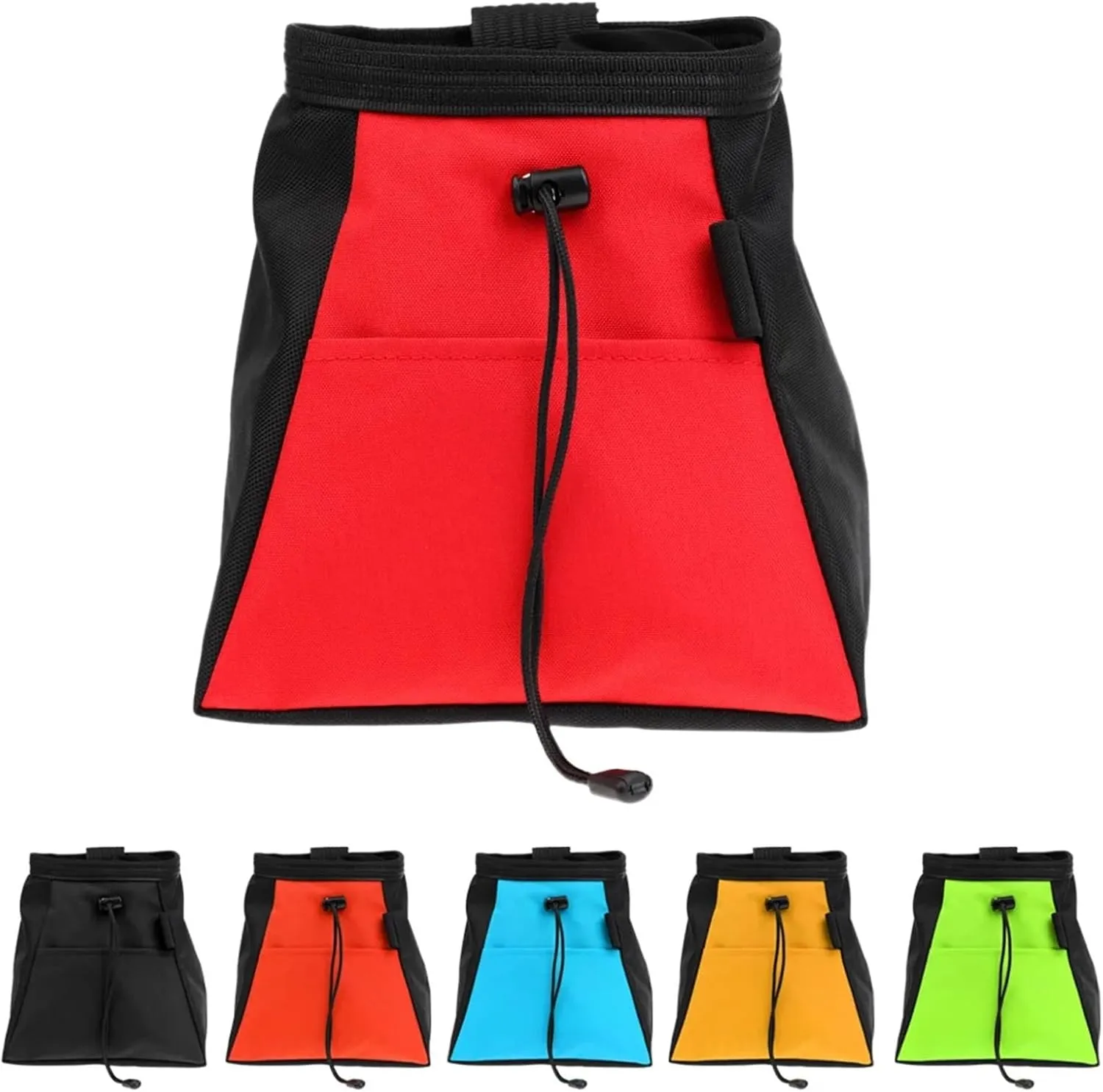 Climbing Powder Bag Rock Climbing Bouldering Weightlifting Chalk Storage Bag Bucket Pouch for Camping Caving Surfing Kayak Outdoor Sports Accessory