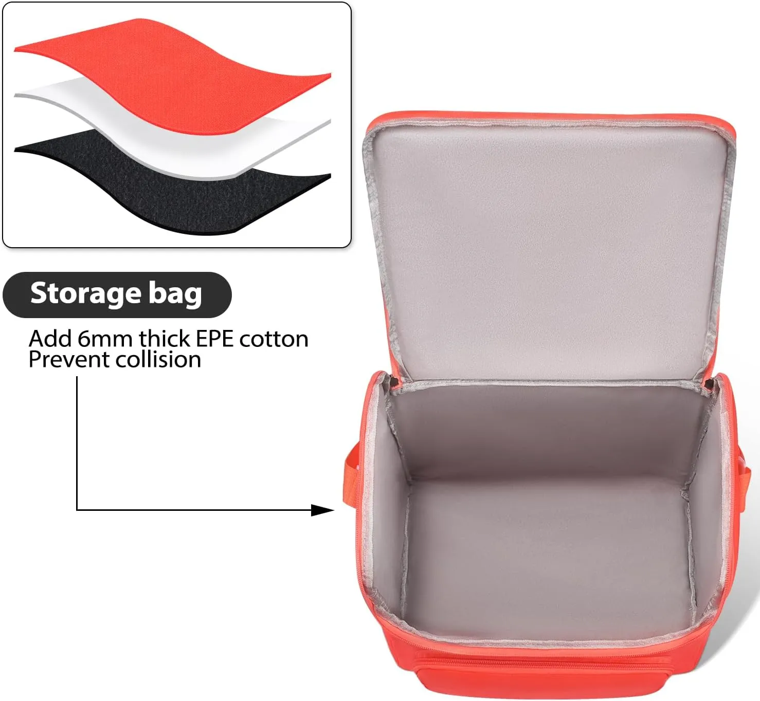 Compact Mini Fridge Travel Organizer Bag - Ideal for Car, Home, Beverages, Cosmetics & Travel