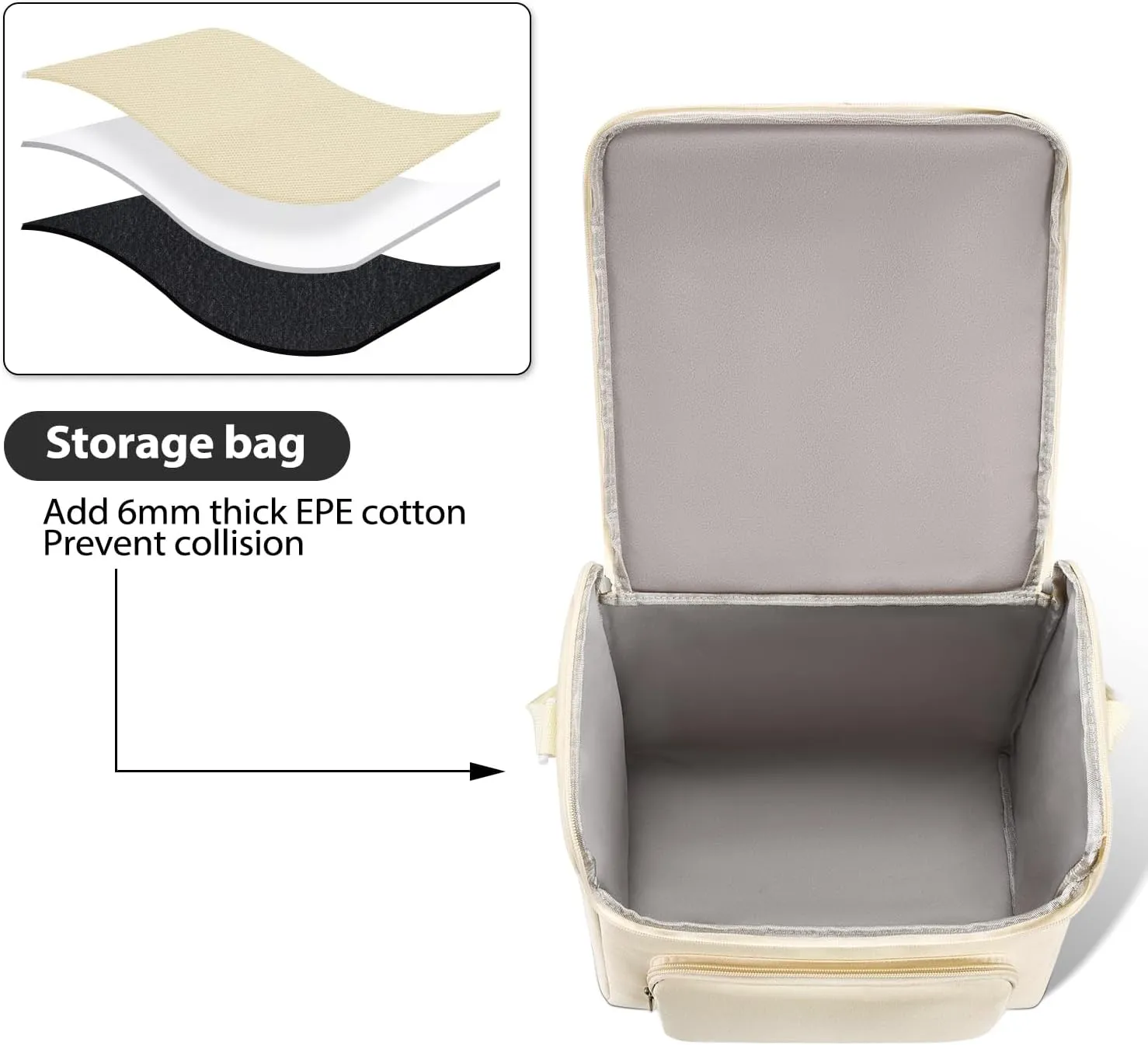 Compact Mini Fridge Travel Organizer Bag - Ideal for Car, Home, Beverages, Cosmetics & Travel