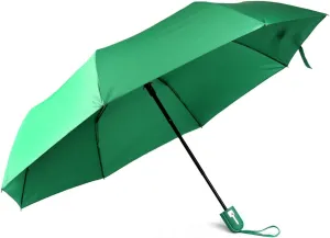Compact Open Windproof Folding Portable Travel Solid Color Umbrella