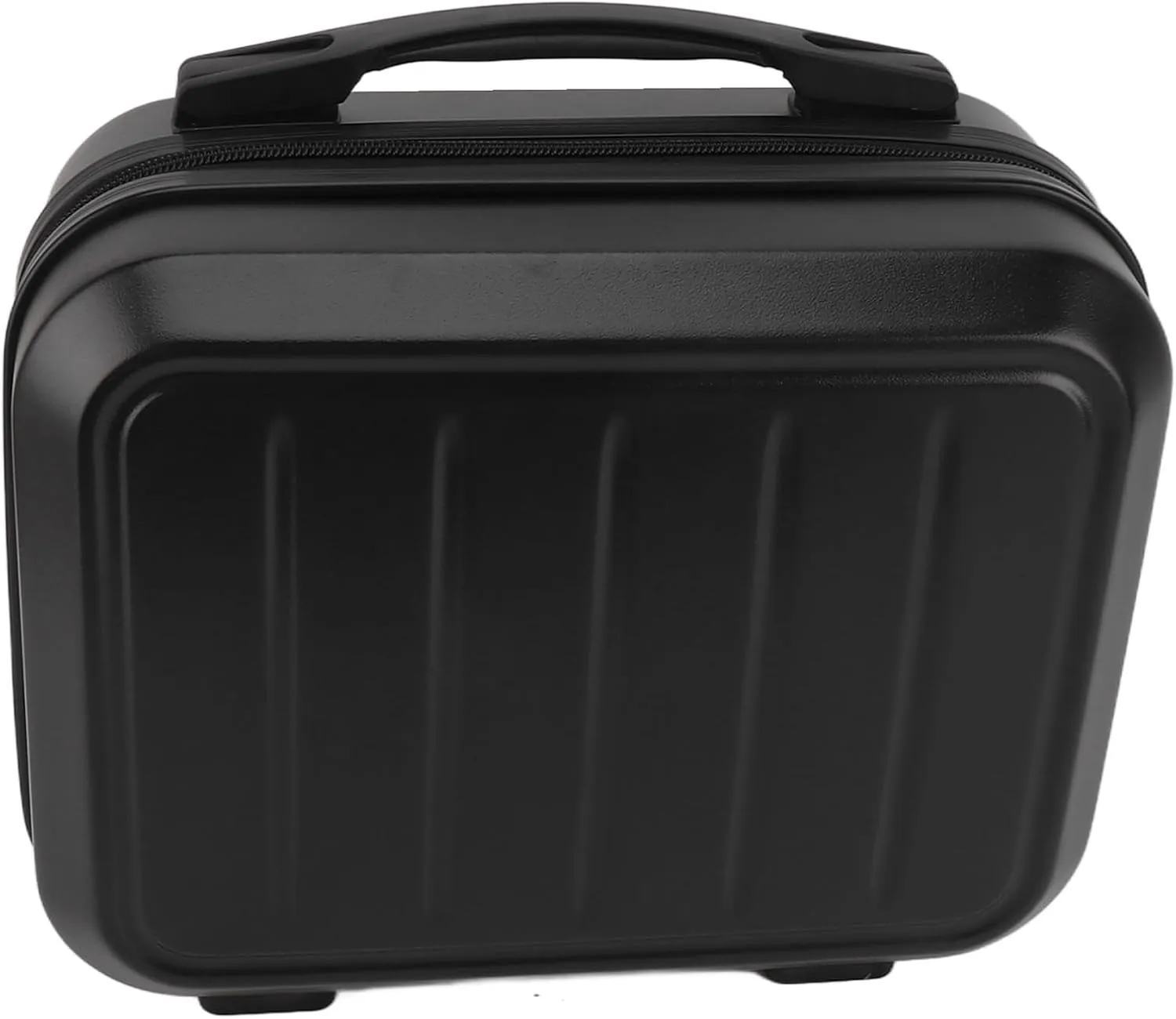 Cosmetic Bag, 14 Inch Stylish and Portable Cosmetic Case for Travel (Black)