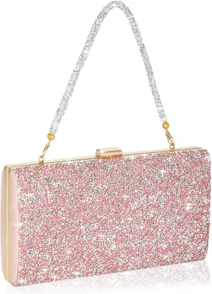 Covelin Women's Handbag Envelope Rhinestone Evening Clutch Bag Hot