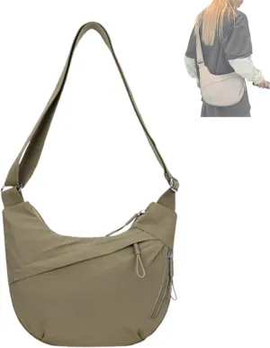 Crescent Crossbody Bags for Women,Women's Armpit Bags, Cross-Body Bags and Dumpling Bags