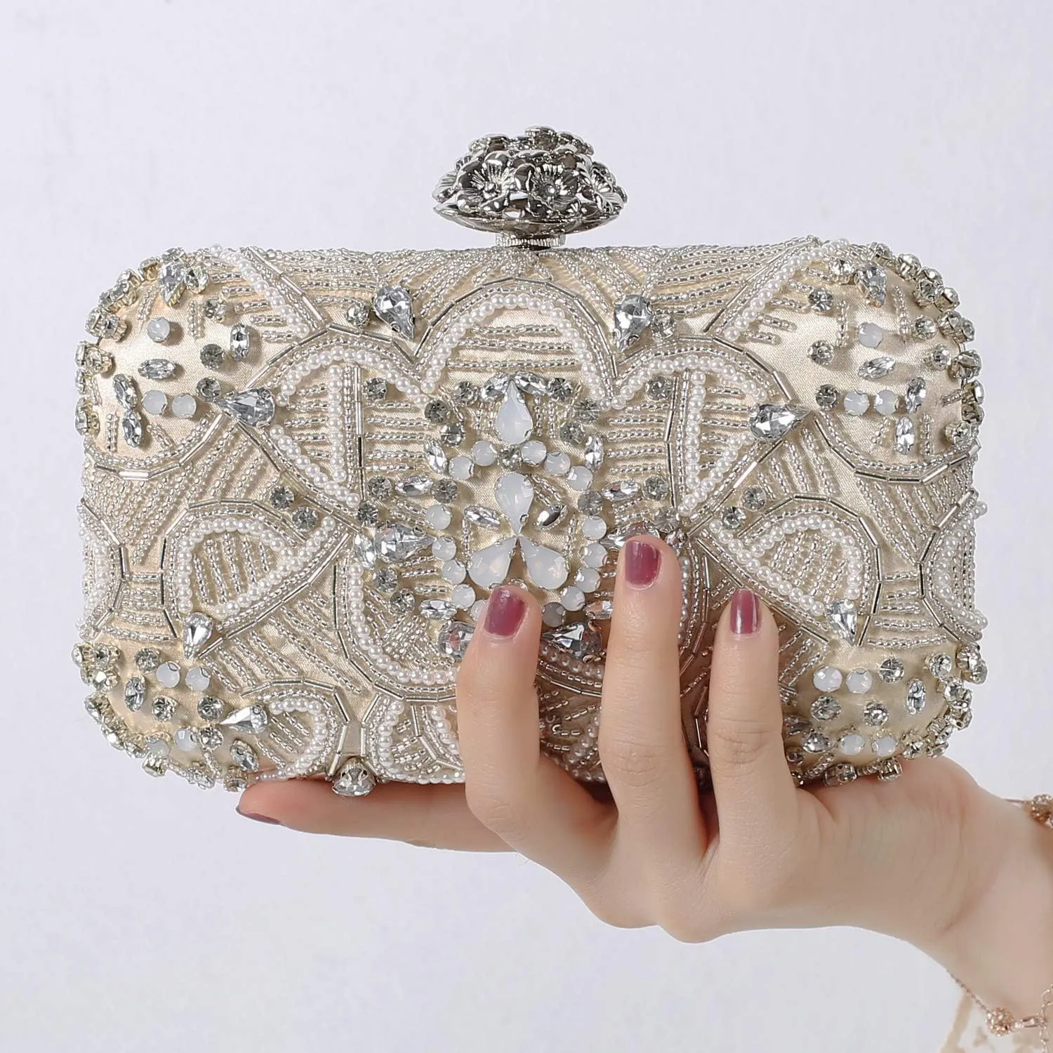 Crossbody Clutch Evening Bag for Women Formal Classic Clutch Handbag Purse Totes
