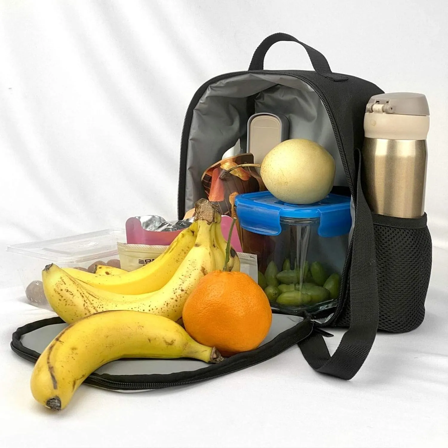 Custom Miami Lunch Bag Gifts For Men Women Fans, Personalized Name And Number Lunch Box Adjustable Shoulder Straps Insulated Lunch Bags For Work Picnic Travel