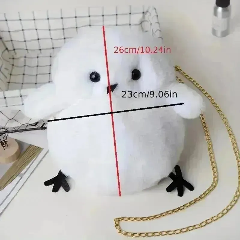 Cute Chick Shaped Sling Bag