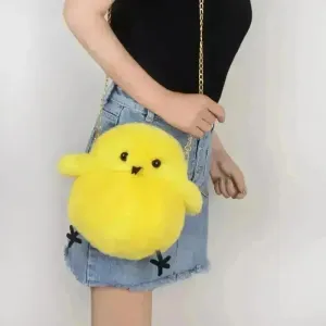 Cute Chick Shaped Sling Bag