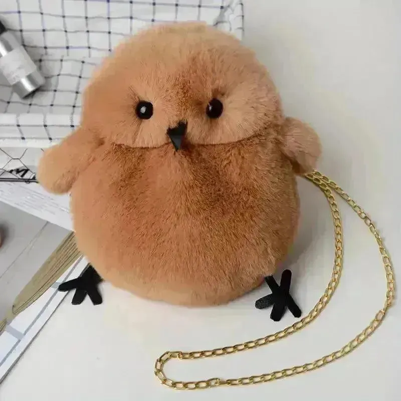 Cute Chick Shaped Sling Bag