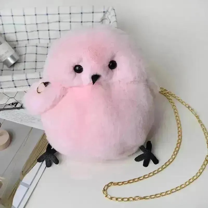 Cute Chick Shaped Sling Bag