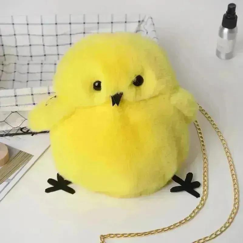 Cute Chick Shaped Sling Bag