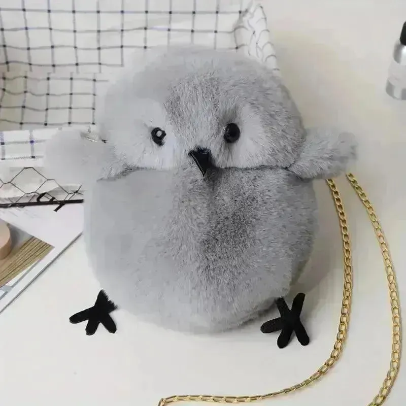 Cute Chick Shaped Sling Bag