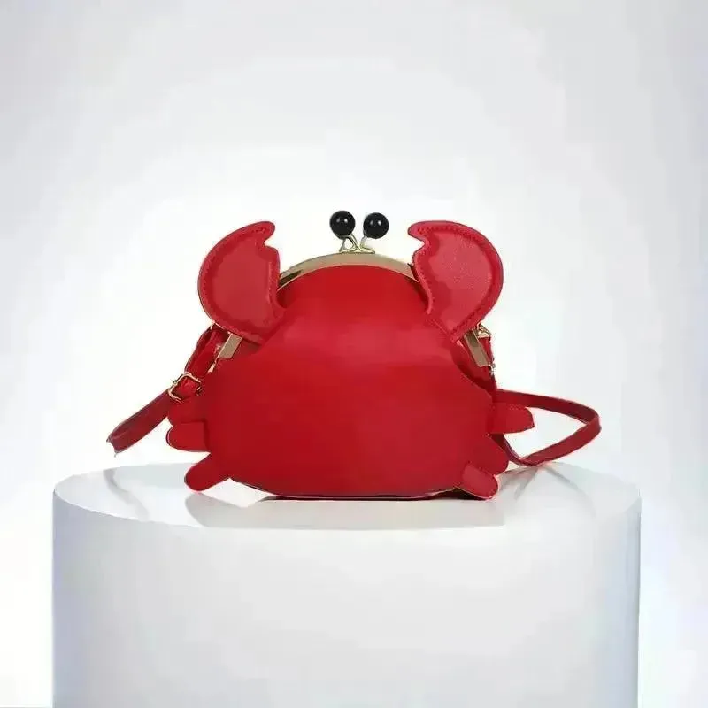 Cute Crab Crossbody Bag