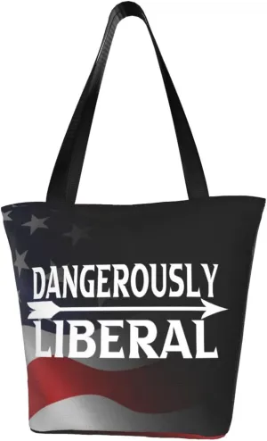 Dangerously Liberal Fashion Shoulder Bag Large Capacity For Man Or Woman