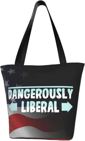 Dangerously Liberal Fashion Shoulder Bag Large Capacity For Man Or Woman