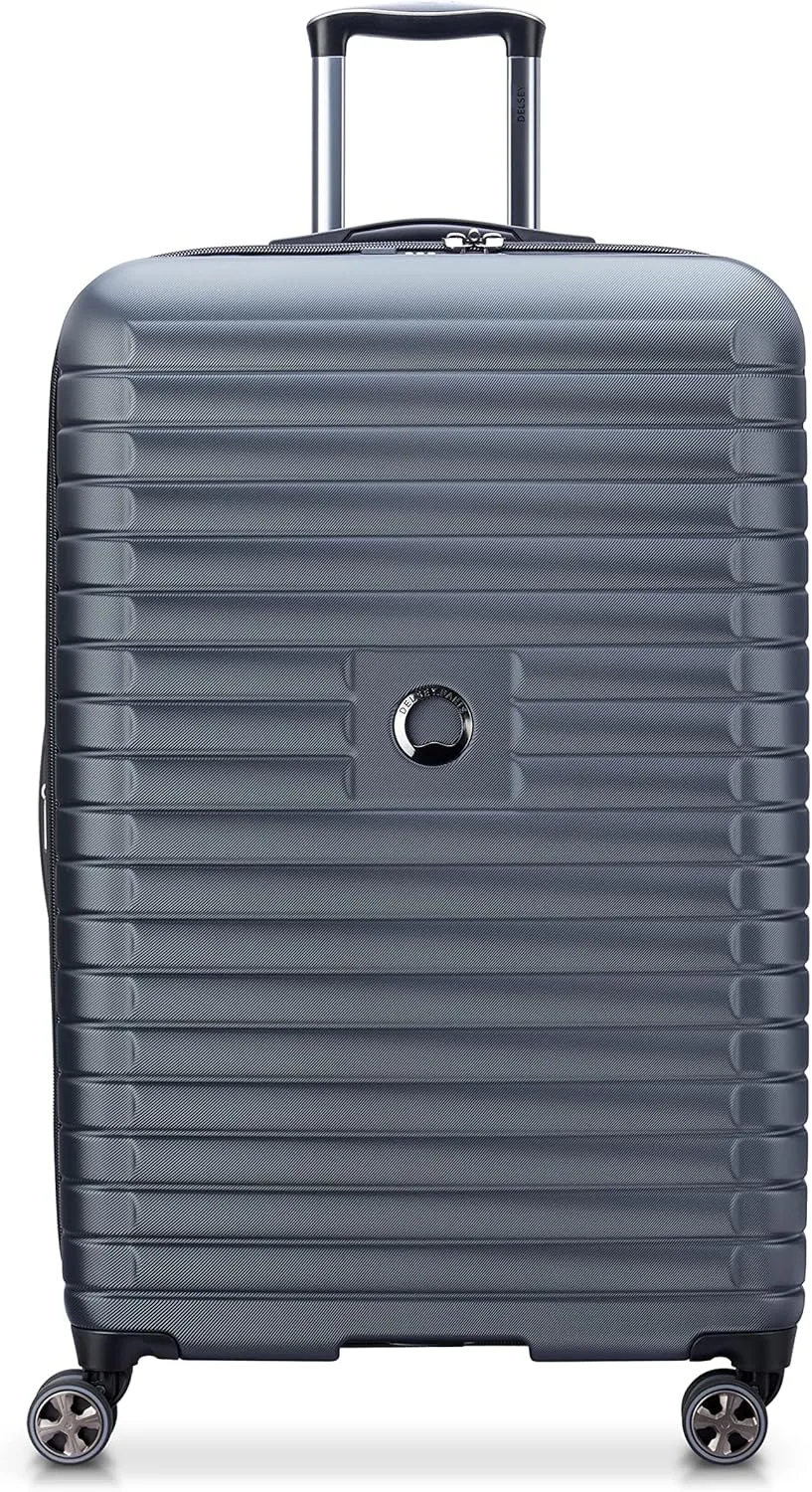 DELSEY PARIS Cruise 3.0 Hardside Expandable Luggage with Spinner Wheels, Graphite, Checked-Large 28 Inch