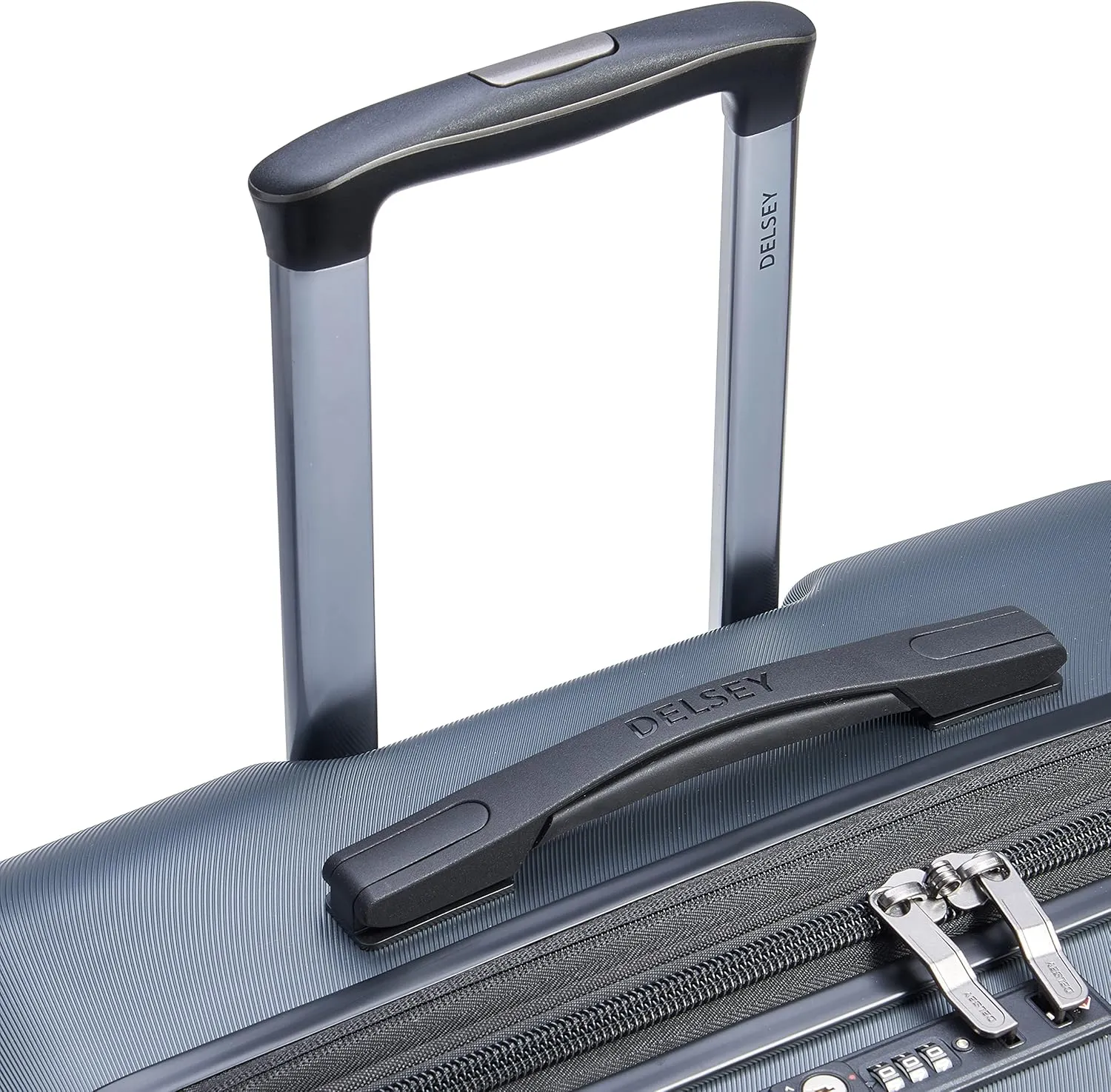 DELSEY PARIS Cruise 3.0 Hardside Expandable Luggage with Spinner Wheels, Graphite, Checked-Large 28 Inch