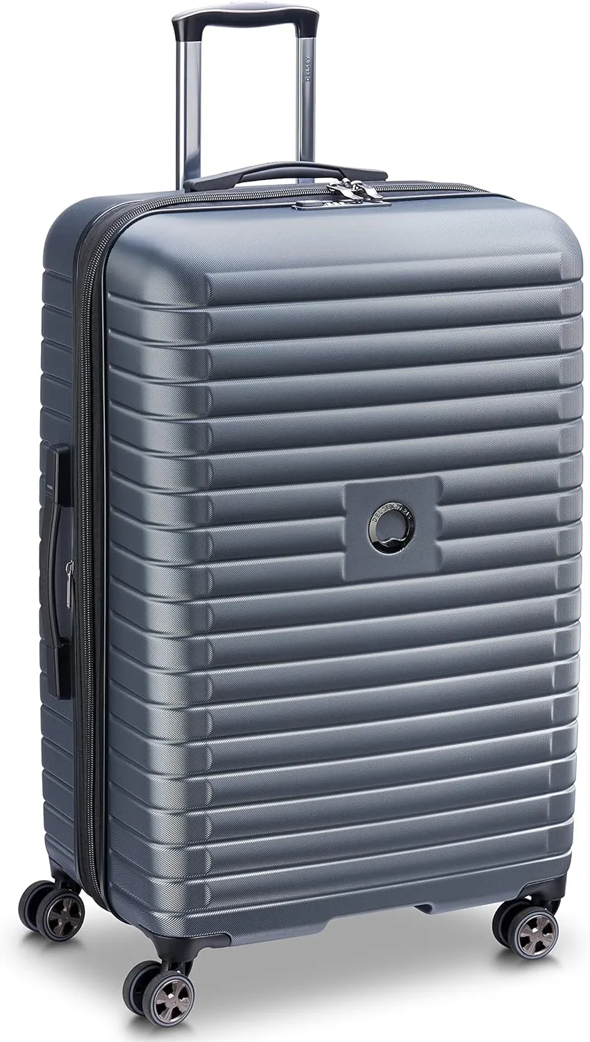DELSEY PARIS Cruise 3.0 Hardside Expandable Luggage with Spinner Wheels, Graphite, Checked-Large 28 Inch
