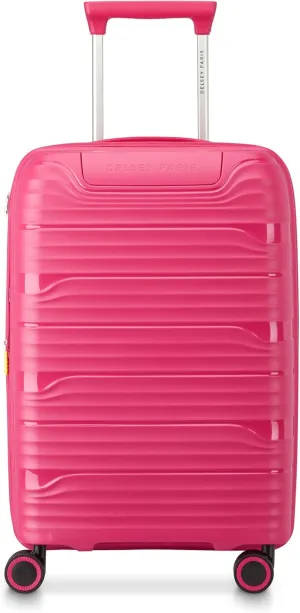 DELSEY Paris Dune Hardside Expandable Luggage with Spinner Wheels, Viva Magenta, Carry On 21 Inch