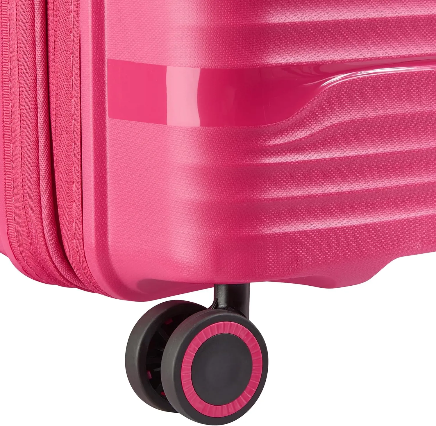 DELSEY Paris Dune Hardside Expandable Luggage with Spinner Wheels, Viva Magenta, Carry On 21 Inch